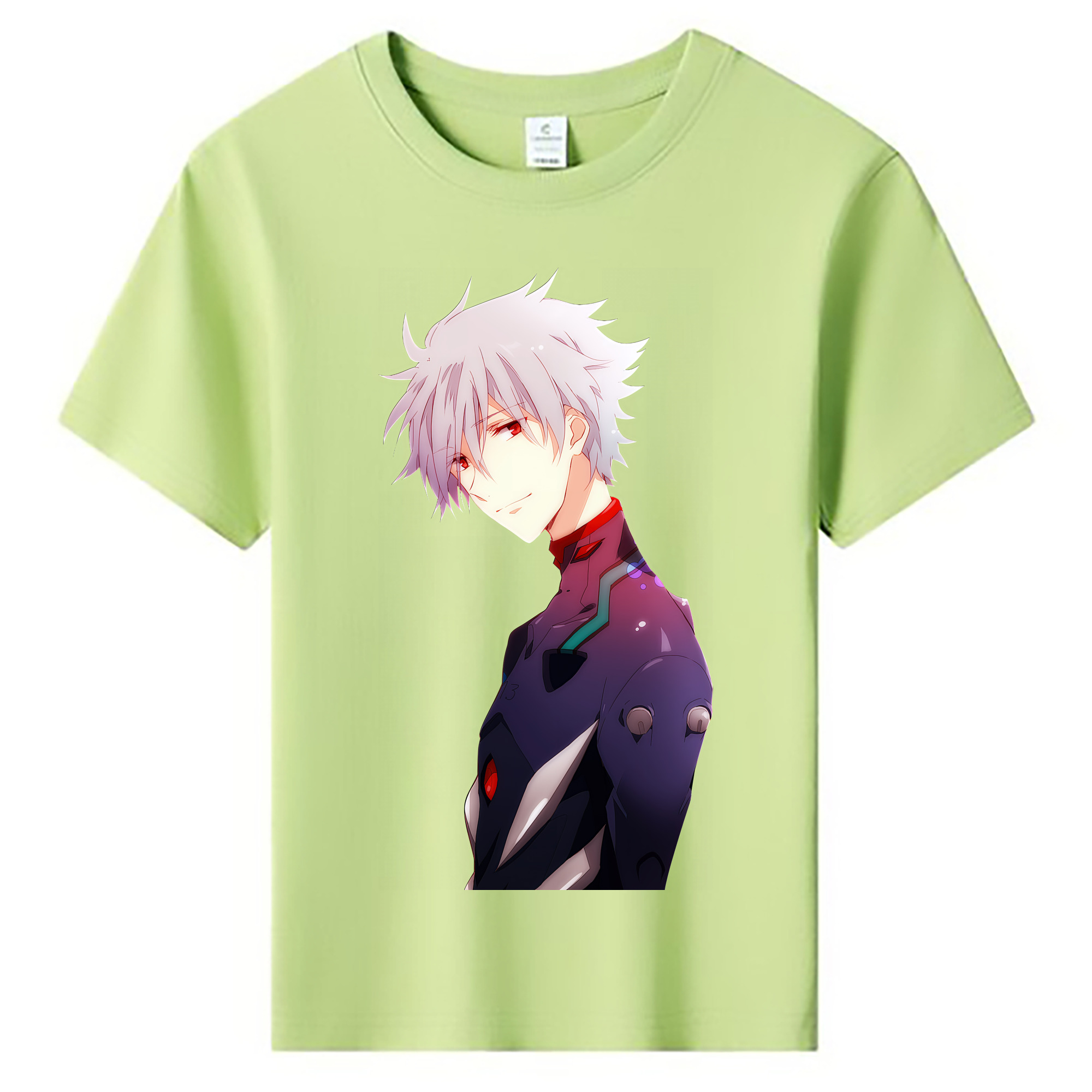 （画像用） EVA 新世紀エヴァンゲリオン 綿100％キッズTシャツ（フロントプリント）